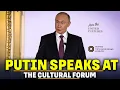 Download Lagu LIVE: Russian President Vladimir Putin speaks at the cultural forum in St. Petersburg