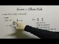 BASIC CALCULUS Extreme Value Theorem Optimization Problems Chain Rule