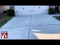 South Carolina man turns to News 6 after WOW Fiber Internet crew fractures driveway