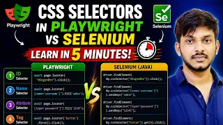 CSS Selectors in Selenium Playwright Beginner Friendly