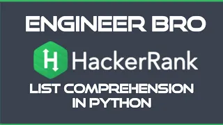 List Comprehension HackerRank Solution in Python