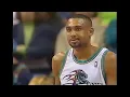 Grant Hill vs Chauncey Billups Raptors in 1998 25 points 6 rebounds 5 assists