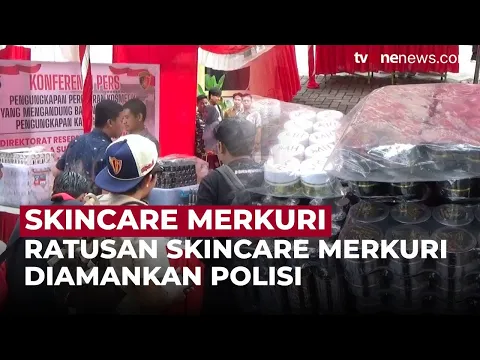 Bikin Skincare Pakai Merkuri, 3 Pria Ini Diciduk Polisi Terancam Denda Rp5 M