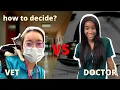 Vet School vs Med School - assumptions regrets salaries
