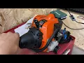 How to remove and rebuild the carburetor on a Remington RM2510