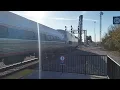 Amtrak Northeast Regional Train Departs Norfolk Amtrak Station enroute to Boston