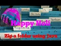 Java File Handling Series Zip a folder using Java Part-3 AmitRanjan