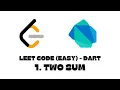 1 Two Sum LeetCode Dart