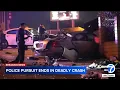 1 killed after police chase ends in violent crash in Orange County