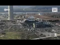 Adams County building collapse radio issues