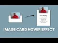 Responsive Image Card Hover Effect Using HTML and CSS Only Web Development Web Tutorials