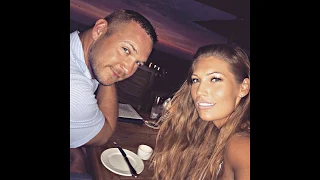 Brian Urlacher and his wife jennipher frost