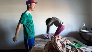 Jugando con mi tio