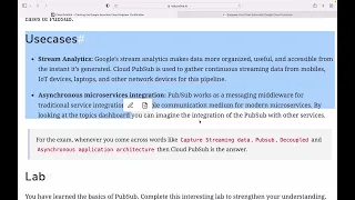 Google Cloud Pub Sub Cloud Overview