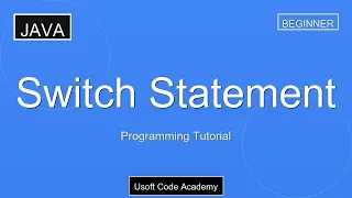 Switch Statement in Java - Learn Programming Programming Tutorial