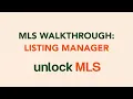 MLS Walkthrough Listing Manager