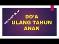 Download Lagu DOA ULANG TAHUN ANAK