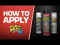 How to PROPERLY APPLY Flex Seal