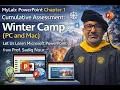 MyLab PowerPoint Chapter 1 Cumulative Assessment Winter Camp PC and Mac