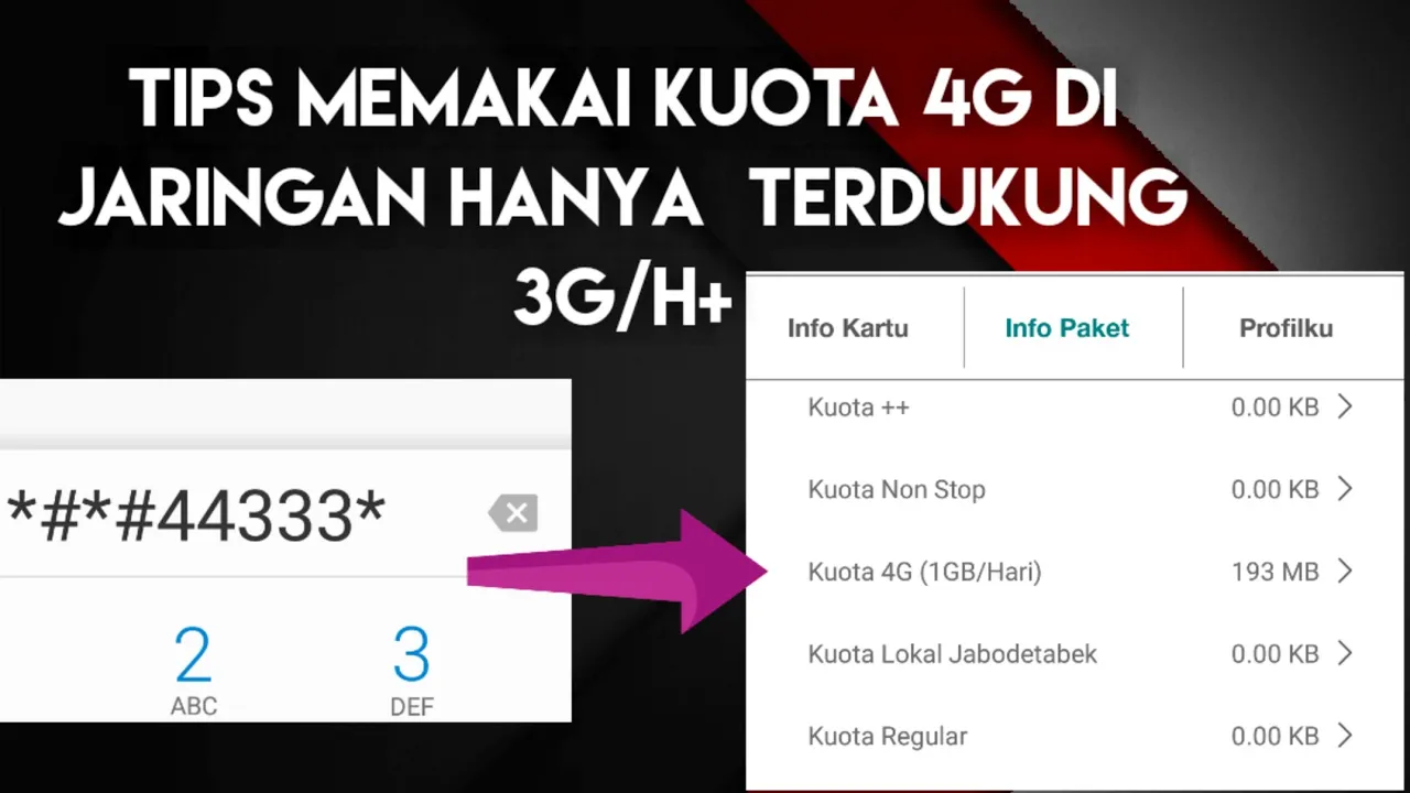 Cara Upgrade Kartu Telkomsel 3G ke 4G Sendiri Tanpa Datang Ke Grapari