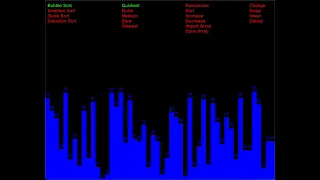 Sorting Algorithm Visualizer Demo