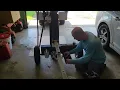 Forest King 22 ton log splitter assembly
