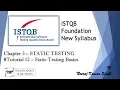 ISTQB Foundation Level 3 1 Static Testing Basics Static Analysis Defects of Static Testing