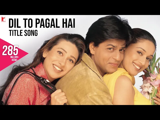 Download MP3 Dil To Pagal Hai Song | Shah Rukh Khan, Madhuri, Karisma, Akshay | Lata Mangeshkar, Udit Narayan