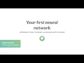 Python Tutorial Your first neural network