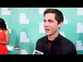 Logan Lerman talks about kissing Emma Watson