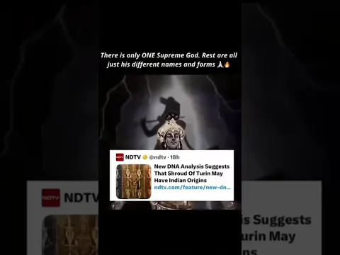 भारत 🇮🇳 से जुड़ा सबसे बड़ा रहस्य आया सामने!😱 #shroudofturin #jesuschrist #indian #hinduism #krishna
