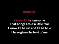 Alison Krauss & Union Station - So Long, So Wrong KARAOKE