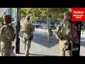 Download Lagu Armed National Guard Troops Patrol Washington, D.C.