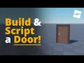 Build Script a Door in Roblox Studio 2026