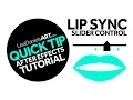 After Effects Tutorial QUICK TIP Lip Sync Slider Control