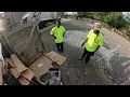 Bulk Garbage Pickup HUGE random bulk trash pickup w Can Man Cam POV ASMR 4K Full U