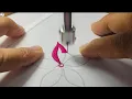 Easy Machine Embroidery Flower Design Simple Beautiful Flower Embroidery
