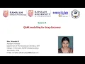 QSAR modelling for drug discovery and hands on training to BuildQSAR tool