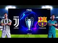 PES 2020 - UEFA Champions League Final UCL - Juventus vs Barcelona - Gameplay PC - Ronaldo vs Messi