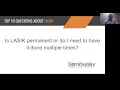 Is LASIK Permanent Sambursky Laser Eye Care Johnson City LASIK Surgeon