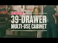 Large Small 39 Drawer Bin System Tool Overview