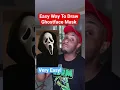 How To Draw Ghostface Scream