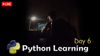 Python Practice Live Day 6 - Learn Solve Programming Problems Together