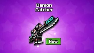 Pixel gun 3d demon catcher Raid Damage test and gameplay