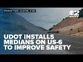 UDOT installing concrete medians in Spanish Fork Canyon to help prevent head-on crashes