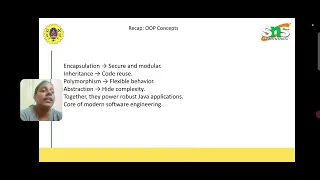 Evolution of Java object oriented programming SNS Institutions