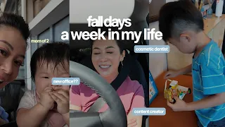 BUSY WEEK in my 40s as a dentist mom of 2 | webinar chaos, new office & life updates 🦷✨