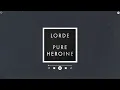 lorde - a world alone (sped up \u0026 reverb)