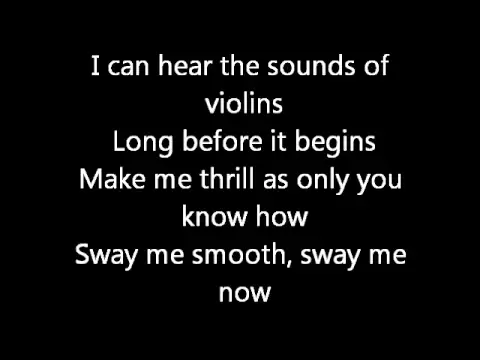 Download MP3 michael buble - sway lyrics