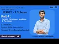 4 3 Modules Python Built in Modules - Numeric mathematical module MSBTE 22616 I Python